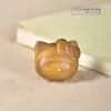 Sándalo Verde Palosanto Tallado Dibujo Animado Lindo Hello Kitty Colgante Pequeño DIY Cadena para Teléfono Móvil Joyería de Moda para Mujer Colgante