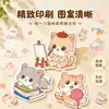 Pack de Pegatinas Lindo Gato Apilado 100 Pegatinas Gatitos Pequeños Pegatinas para Diario Estudiante DIY Funda de Teléfono Decoración de Botella de Agua Pegatinas