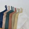 Chaleco Holgado, Delgado, Versátil y Práctico de Verano 2024, Camisola de Algodón con Tacto de Cáñamo Multicolor con Chaleco Interior