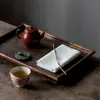 Paño de cocina absorbente de alta calidad, paño para té hecho a mano de algodón puro, paño pequeño para secar burbujas de té, trapo para mesa de té, alfombrilla para té, paño absorbente, toalla para tetera