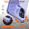 Aplicable a la carcasa para teléfono móvil Redmi 12C K60Pro airbag resistente a caídas fibra de vidrio Xiaomi 11Ulta transparente note11 silicona