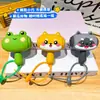 Celebridade da Internet Venda Quente Martelo de Silicone Desenho Animado Som BEEP BEEP Pingente Personalizável Fofo Descompressão Pingente de Boneca Infantil