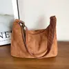 Bolso tote de hombro cruzado casual y versátil de gran capacidad, nuevo diseño de moda otoño 2026, estilo coreano moderno