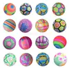Bola Luminosa Bola Luminosa Atacado Esportes ao Ar Livre para Crianças Estrela Colorida Criativa Bola de Praia Inflável Fluorescente Pacote Misto Educacional