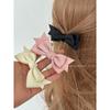 Accesorios para el cabello con lazo para niña de Sweet Milk, horquillas de estilo dulce, tocados, lindos flequillos con clip de pico de pato, accesorios para el cabello con horquillas, nuevo estilo