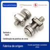 4.8-classe semi-escareado combinação de cabeça Coroa parafuso de comutação gabinete de rede servidor de instalação conjunto de parafusos M5M6