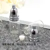 DIY Hecho a Mano Creativo Tapa de Rosca Botella de Perfume Aromaterapia Colgante Botella de Relleno de Aceite Esencial Collar de Botella de Vidrio Llavero