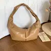 Bolso de Axila de Nicho Coreano para Mujer Otoño Nuevo Retro Motocicleta Gran Capacidad Bolso de Hombro Único Versátil para Viajar a Diario Bolso de Mano de Moda