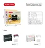 Juguetes de casa de juegos de mini muebles transfronterizos, escena en miniatura, cocina pequeña, casa de muñecas, sala de estar, decoración de escritorio, modelo