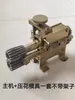 Máquina de prensado de bordes de chapa metálica de alta resistencia accionada por manivela, para rebordeado, gofrado, acodalamiento, lámina de aluminio, prensado de codos de acero inoxidable, prensado de nervaduras y abombado.