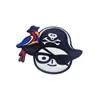 Patches Bordados, Patches de Tecido Bordados, Patches Autocolantes de Velcro Personalizados Costuráveis, Patches de Letras com Logo, Insígnias Bordadas de Pirata