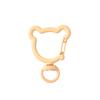 Clips de Resorte Coloridos, Anillas Abiertas Redondas, Anillas de Resorte de Oso, Accesorios para Llaveros DIY, Anillas de Conexión de Aleación