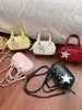 Bolsa transversal fofa de bolinhas mais vendida no exterior para mulheres, nova bolsa de mão estilo coreano 2026, bolsa bowling, bolsa de ombro de nicho para mulheres