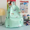 Nova Mochila Fofa de Desenho Animado 2026 para Ensino Fundamental II e Ensino Médio Mochila Casual Estilo Acadêmico Simples Japonês Mochila de Grande Capacidade