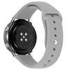 Para Pulseira de Relógio Samsung Pulseira de Relógio Huawei Pulseira de Silicone Cor Sólida Silicone Esportiva Universal