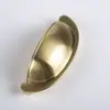 Tirador de cajón con asa semicircular Estilo americano europeo Mediterráneo Simple Tirador pequeño Tirador de cajón de latón