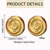 Nuevos Pendientes de Clip Redondos Sencillos Estilo Francés con Patrón de Martillo sin Agujeros para Orejas para Mujer Moda Anillos de Aro con Hilo en Espiral para Venta Caliente Transfronteriza