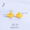 Larga duración no se decolora Vietnam Shajin seis palabras verdad caramelo tetera castillo cinco agujeros pasantes accesorios DIY pulsera mujer