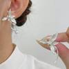 Pendientes de Borla con Perla de Orquídea y Aguja S925 para Mujer Nuevos Chinoiserie Retro Lujo Accesible Elegantes Literarios Elegantes Pendientes de Flor