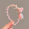 Faixa de Cabelo Infantil para Meninas, My Little Pony Novo Estilo, Faixa Antiderrapante com Dentes, Acessório de Cabelo para Meninas para Organizar Franja e Fios Soltos