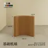 Biombo de papel moderno minimalista para sala de estar, oficina, salón de belleza, pared de fondo plegable móvil para sala de transmisión en vivo