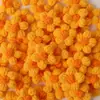 Em Estoque Feito à Mão DIY Flor de Lã Puff Flor de Cinco Pétalas Acessórios para Prendedor de Cabelo Bolsa Roupas Broche Materiais