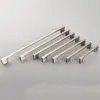 Puxador de armário em liga de alumínio, puxador de porta de gaveta minimalista moderno, acessórios de ferragens, puxador de alumínio fundido no atacado