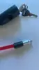 765 Candado para Bicicleta, Exquisito Candado de Cable de Acero, Suministros para Exteriores, Candado Anticorte Antirrobo, Candado de Cable para Bicicleta de Montaña, Modelo Grueso para Bicicletas