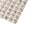 100 Diamantes para Unhas Acessórios de Strass para Nail Art Nova Tendência Popular Strass de Fundo Pontiagudo de Formato Irregular Pacote Misto