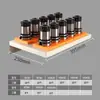 Estante Portafresas de Pared CNC con Pinzas BT40/BT50/HSK63 para Máquina Herramienta y Montaje en Pared