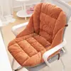 Cojín Eléctrico Calefactable para Asiento Respaldo de Oficina Almohadilla Calefactora Enchufable Espesor Aumentado Artefacto Calefactor para Estación de Trabajo Extraíble y Lavable