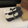 Estilo Coreano Suela Suave Cómodos Zapatos Mary Jane de Lana Individuales Zapatos de Mujer Zapatos Birkenstock 2026 Otoño/Invierno Nuevos Zapatos Peludos Zapatos de Algodón