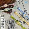 Botão de Fecho Cheongsam Fio de Ouro Enrolado Botão Borla Longa e Curta Estilo Nacional Botões Tecidos à Mão Hanfu Traje Tang
