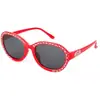 Gafas de Sol de Moda para Niños Estilo Coreano Montura Ovalada Fresca Incrustadas con Diamantes Lujo Accesible Gafas de Sol de Alta Gama con Protección Solar 131 Rt083