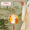 Linternas del Festival de Medio Otoño Kit de Manualidades DIY para Niños Linterna de Conejo de Mano Linterna Pequeña de Regalo para Festival de Medio Otoño Estudiante