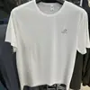 Roupas de Verão Atacado para Pais, Camisas Casuais de Manga Curta para Homens de Meia-Idade, Camisas de Verão com Gola Redonda para Pessoas de Meia-Idade e Idosos, Blusas de Tamanho Grande