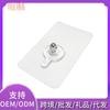 Gancho Adhesivo Fuerte Impermeable Sin Taladro Gancho Adhesivo de Tornillo Estante de Baño Gancho Adhesivo de Clavo Sin Rastro para Colgar Cuadros