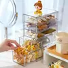 Caja de almacenamiento de scrunchies de intestino grueso caja de joyas para el cabello de niños caja de cuerdas para la cabeza de niña caja de joyas con pinzas para el cabello artefacto fuerte para escritorio de dormitorio