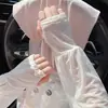 Mangas de Encaje de Seda de Hielo para Protección Solar de Verano, Mangas para Brazos con Protección UV para Mujer, Mangas de Hielo para Conducir, Largas y Frescas