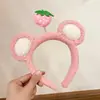 Nueva Diadema de Felpa de Dibujos Animados, Para Tomar Fotos de Niña en Parque de Atracciones, Pasador Lindo, Pinza Dulce para el Cabello, Diadema para Maquillaje y Lavado de Cara
