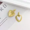 Colgante de Corazón Estilo Barroco, Accesorio para Joyería DIY de Diseño Único, Joyería de Esmalte de Corazón para Halloween