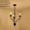 Lustre de Cristal Estilo Americano, Luminária de Sala de Estar de Villa com Duas Camadas, Luminária de Quarto Minimalista Moderna, Luminária de Jantar Velas, Lustre Duplex