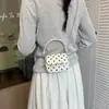 Moda Verano 2026 Bolso Cruzado Elegante de Lunares con Cadena Bolso de Hombro Único Lindo de PU Bolso Cuadrado Pequeño para Mujer