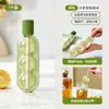 Molde de Sorvete Picolé de Espinheiro Cristalizado Caseiro Silicone de Qualidade Alimentar Doméstico Sorvete Bebida Gelada Molde de Sorvete