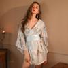 Nuevo kimono japonés, uniforme sexy de tul, pijama sexy con perspectiva, pijama sexy para juegos de rol.