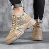 Botas de Algodón Camufladas de Comercio Exterior 2024 Botas de Invierno para Hombre Moda Casual Cálidas Botas Mading Botas de Trabajo de Moda