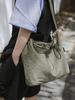 Estilo japonês leve casual Crossbody Bag Mulheres 2024 Novo Commuter Shoulder Bag Masculino Workwear Bag moda marca mochila masculina