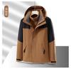 Carga Exterior Ropa de Pareja Desmontable de Dos Piezas Otoño e Invierno Tres en Uno Cortavientos Impermeable Compra Grupal Chaqueta Ropa de Trabajo