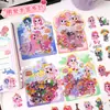 Pacote de Adesivos My Little Pony Guka Fofo Adesivo para Caderno Papelaria Capa de Celular Pintura Decorativa Copo d'Água Pacote de Partículas