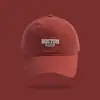 Gorra de Béisbol Bordada Estilo Coreano Rosa Dulce para Mujer, Versátil Visera Curva de Moda para Hombre, Primavera y Otoño, Hace que la Cara se Vea Más Pequeña